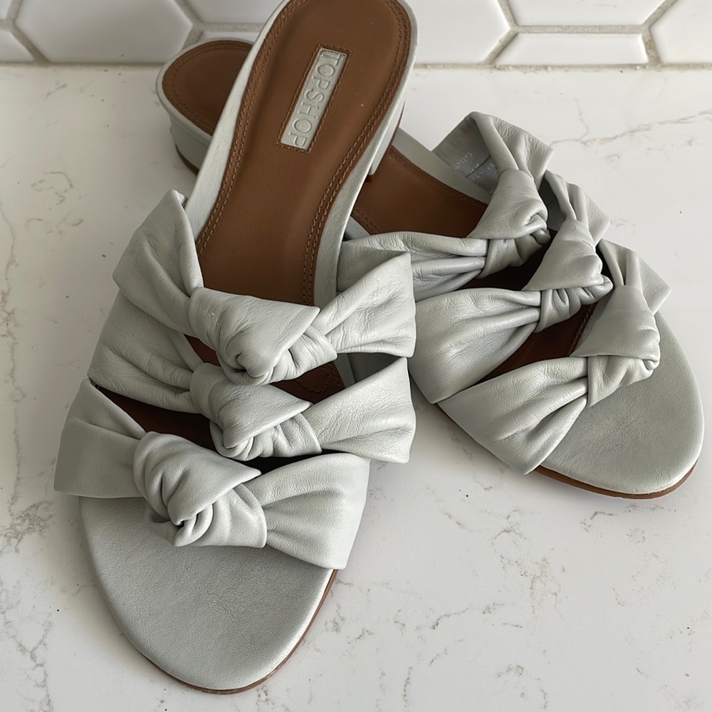 Leather Slides